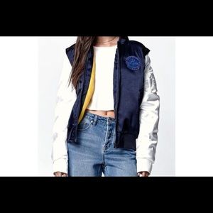Adidas Rita Ora Cosmic Confession Satin bomber